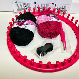 Knitting Kit High Fashion Angels Knit Beanie Kit